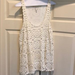 Joie crocheted tank top